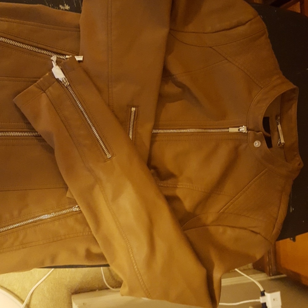 Tan jacket